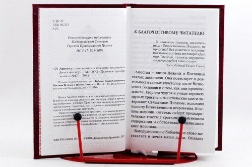 Апостол с пояснением к каждому посланию и Апокалипсису — изображение 2