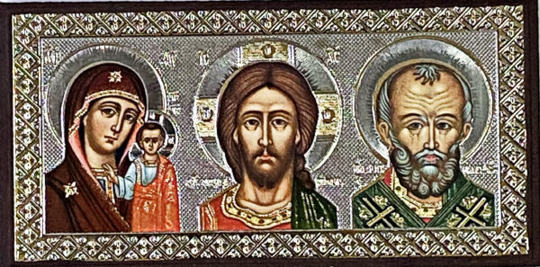 Икона триптих поясная в ассортименте — изображение 2